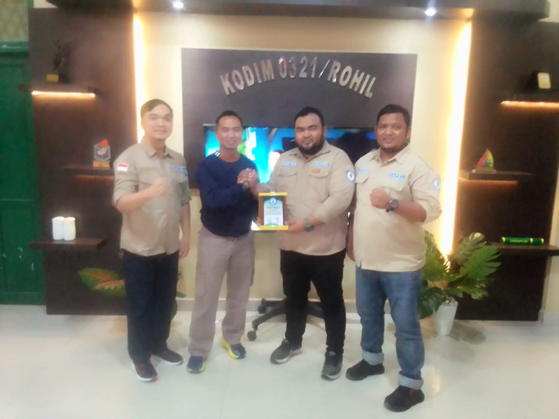 Kodim 0321 Rohil Terima Kunjungan Kerja Mapel Pekanbaru Bahas Kerjasama Ketahanan Pangan]i