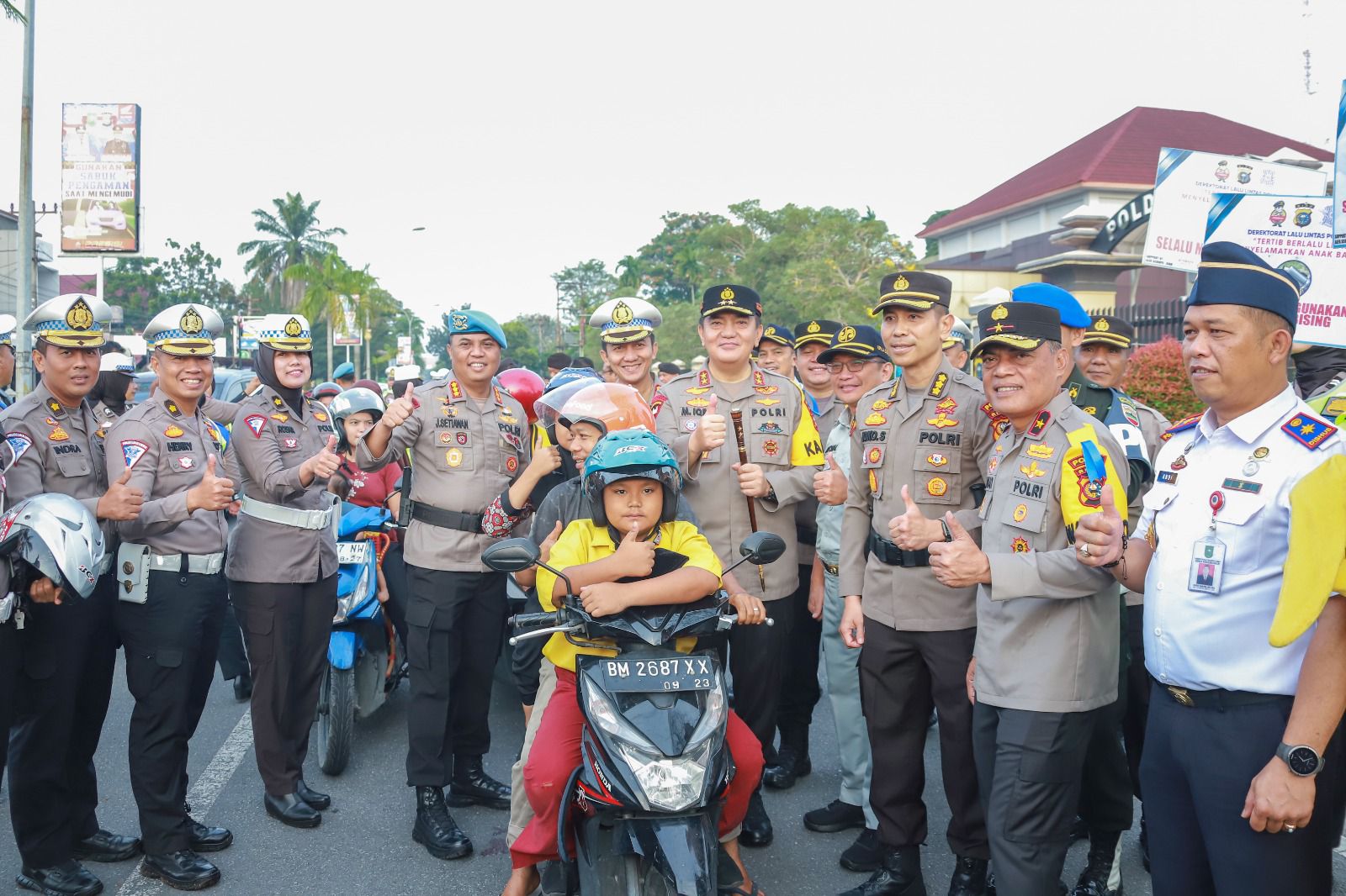 Berjalan Sepekan, Operasi Keselamatan Lancang Kuning 2023, Angka Kecelakaan Turun 7 Kasus.i