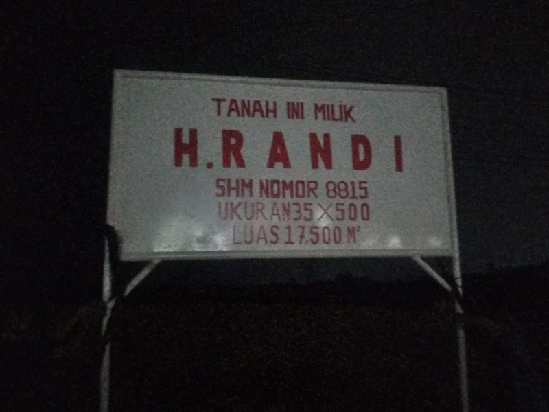 Universitas Abdurrab (Univrab) Serobot Lahan SHM H Randi Untuk Kampus Fakultas Kedokterani