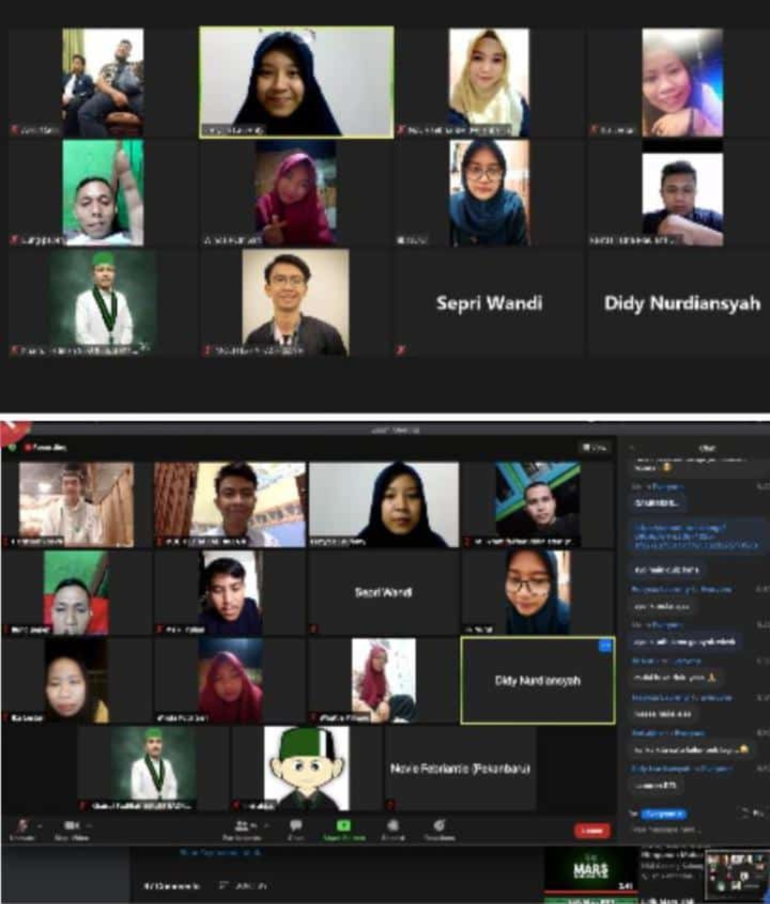 Pandemi Bukan Penghalang, Alumni Advance Training HMI Riau-Kepri Gelar Halal Bihalal Virtual Pandemi Bukan Penghalang, Alumni Advance Training HMI Riau-Kepri Gelar Halal Bihalal Virtuali