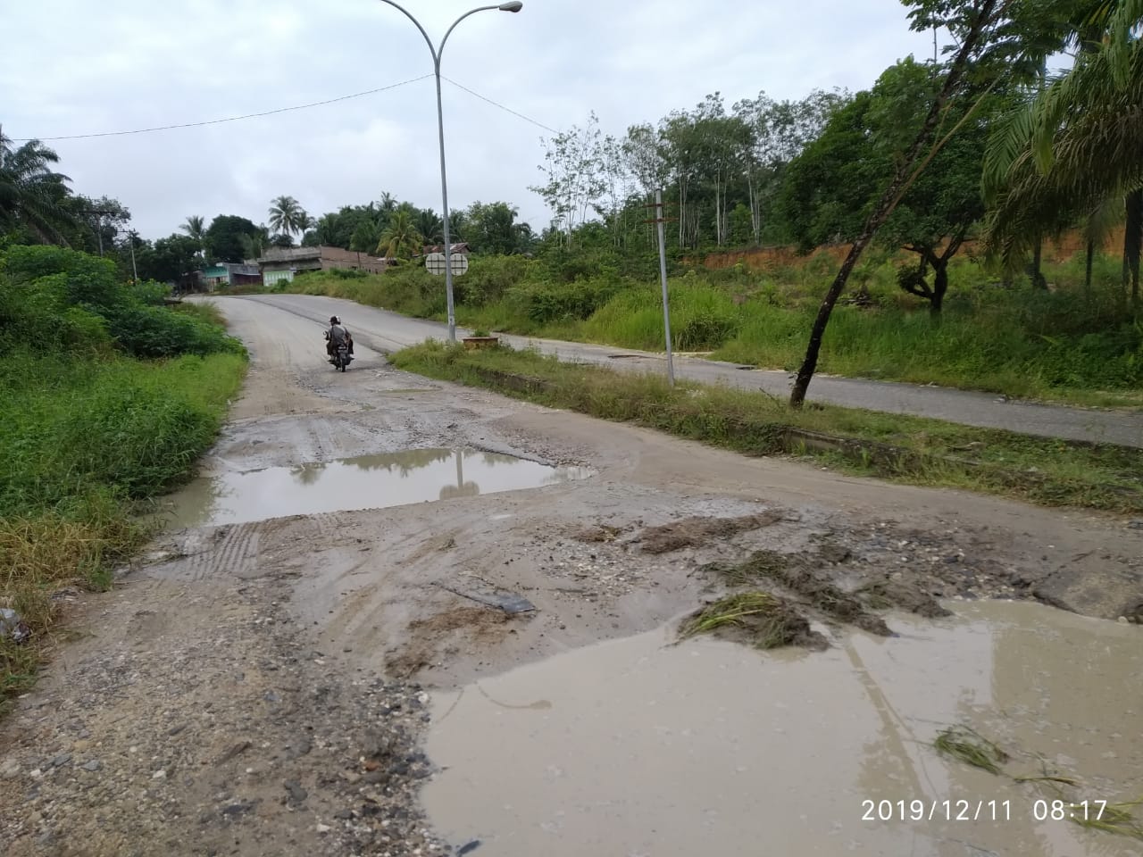 Bertahun tahun jalan rusak, Bupati Rohil anak tirikan Tanah Putih Bertahun tahun jalan rusak, Bupati Rohil anak tirikan Tanah Putihi