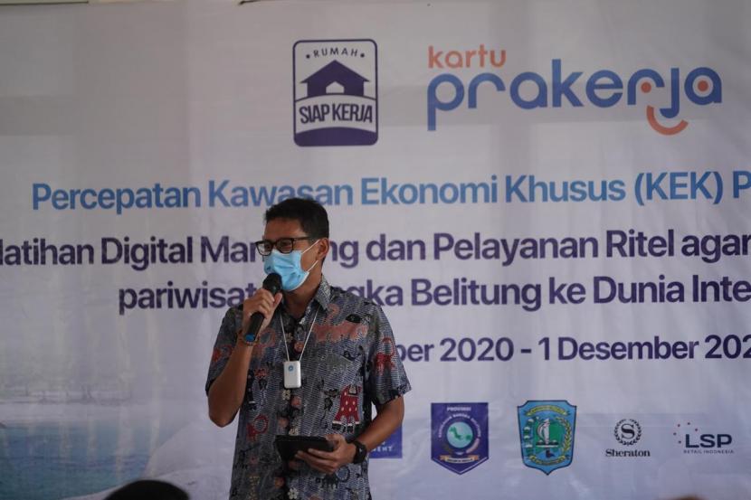 Sandiaga Dorong Anak Muda Korban PHK Jadi Pengusaha Sandiaga Dorong Anak Muda Korban PHK Jadi Pengusahai