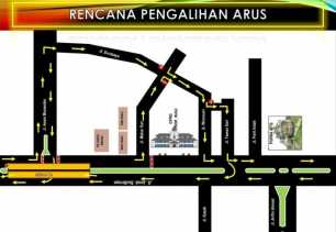 Jalan Jenderal Sudirman Hari Ini Ditutup Jalan Jenderal Sudirman Hari Ini Ditutupi