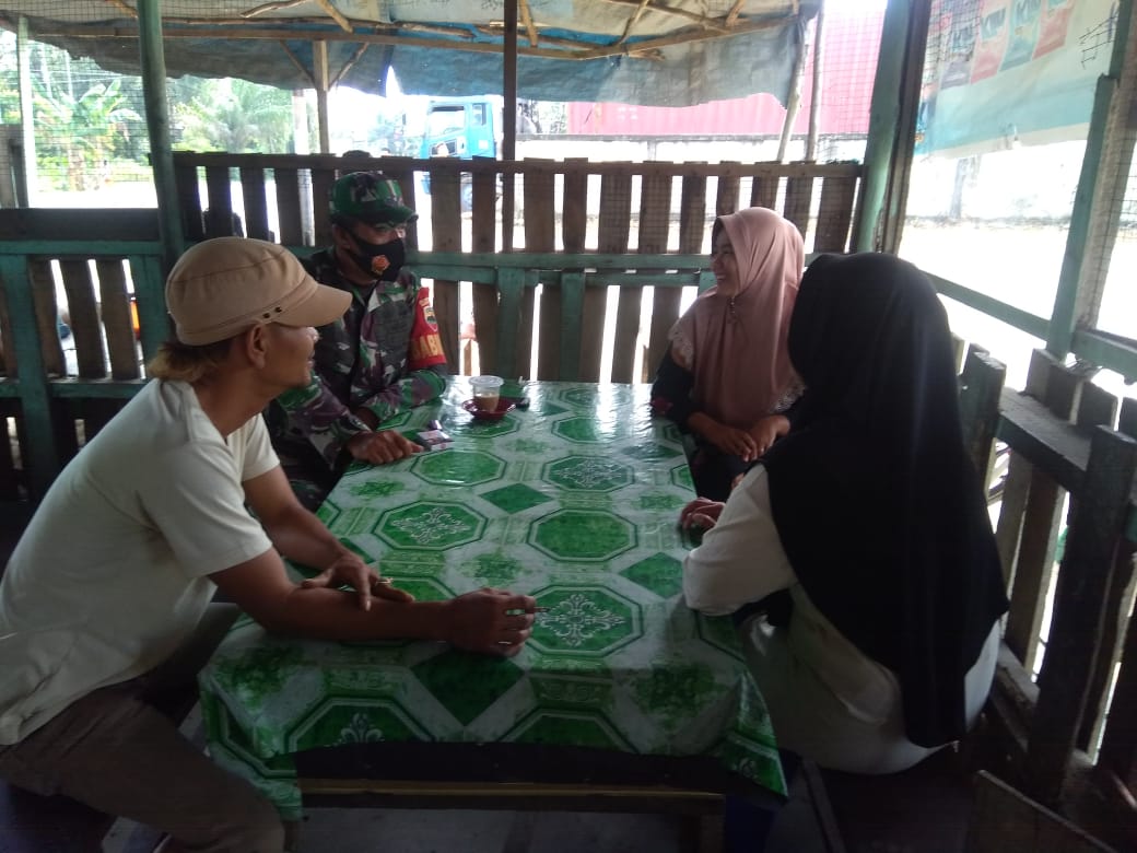 Pelda Uanja Damanik Sosialisasikan Pelaksanaan TMMD Ke -110 Kodim 0313/Kpr Pelda Uanja Damanik Sosialisasikan Pelaksanaan TMMD Ke -110 Kodim 0313/Kpri