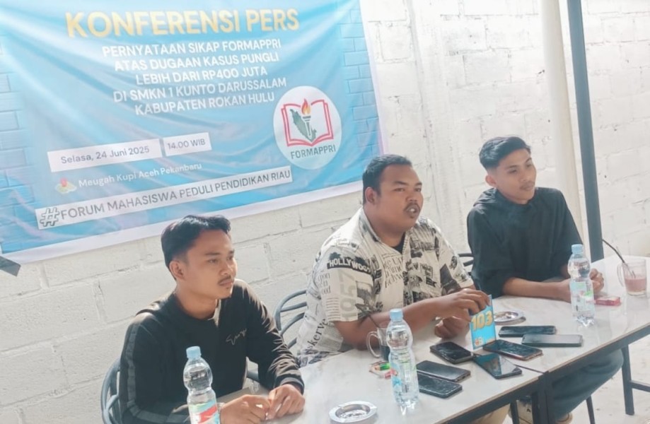 Dugaan Pungli di SMKN 1 Kunto Darussalam Mencapai Rp 400 Juta, Mahasiswa Minta Kepsek Dicopot Dugaan Pungli di SMKN 1 Kunto Darussalam Mencapai Rp 400 Juta, Mahasiswa Minta Kepsek Dicopoti