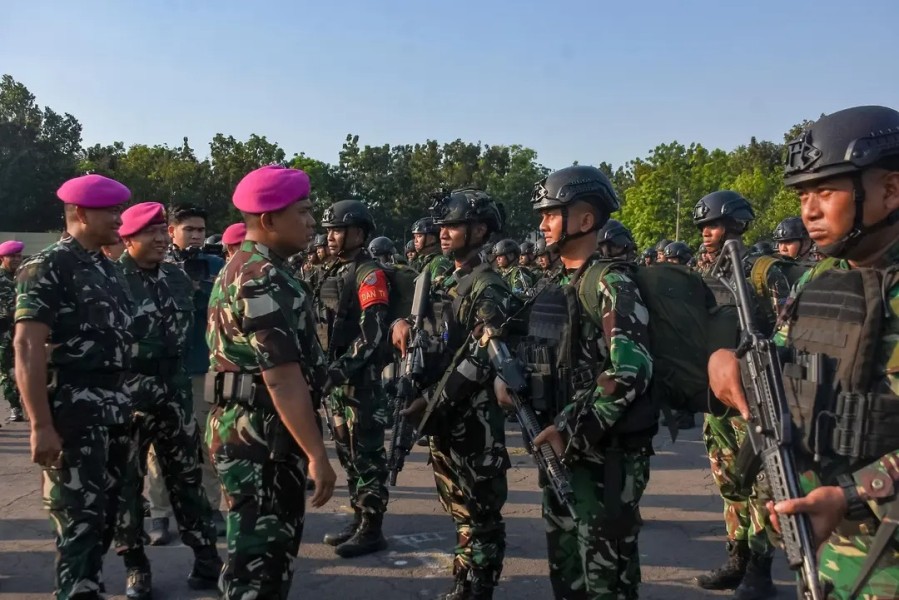 Brigade Infanteri 2 Marinir menggelar Apel Kesiapan Personel dan Material, Pastikan Kesiapan Tempur dan Profesionalisme Satuan Dalam Menghadapi Berbagai Bentuk Penugasan