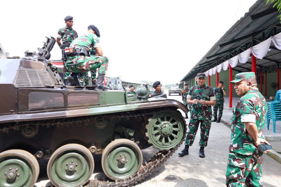 Pangdam I/BB Kunjungi Yon Kav 6/NK, Tinjau Kesiapan Prajurit dan Alutsistai