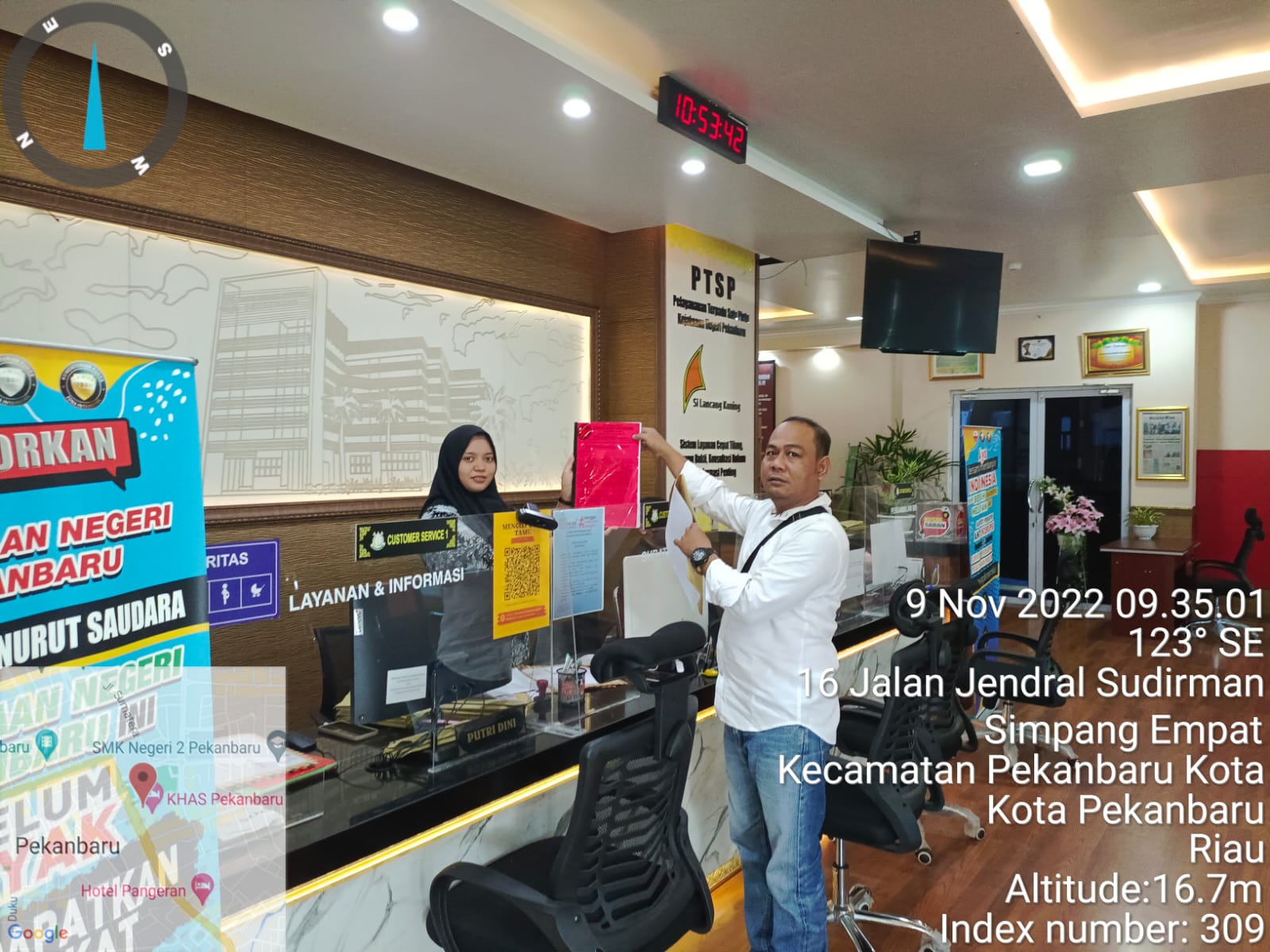 LSM BARA API Laporkan Dugaan Korupsi Pembangunan Lapangan Tembak dan Lapangan Sepakbola Sport Centre