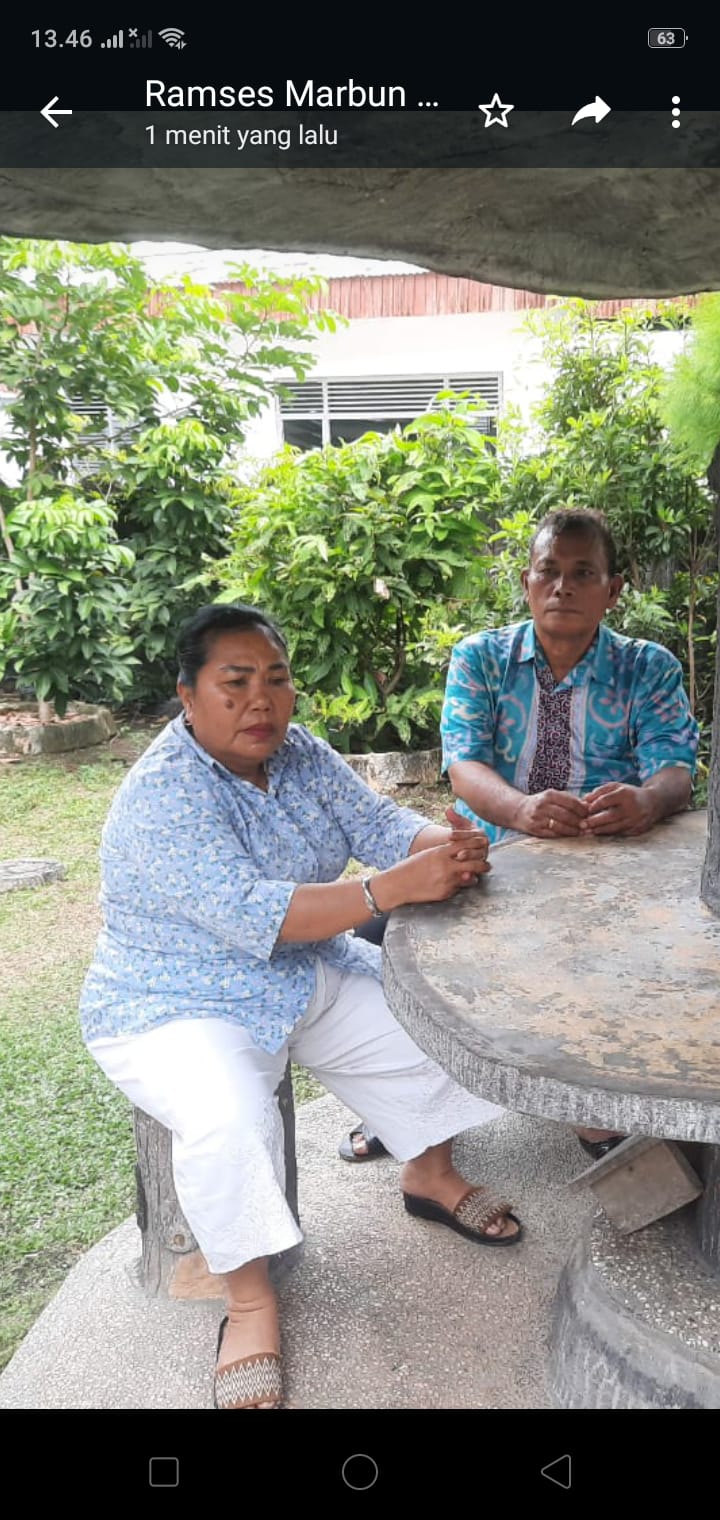 RAMSES MARBUN MELAPORKAN MAJELIS HAKIM PENGADILAN NEGERI ROKAN HILIR.