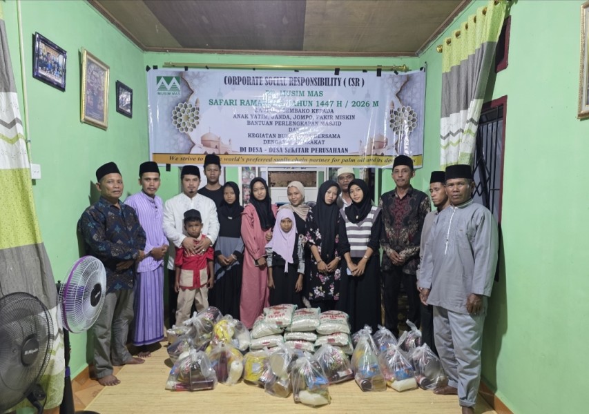 PT. Musim Mas,Tbk Kucurkan Dana CSR Ke Masyarakat Pelalawan Sebagai Wujud kepedulian terhadap masyarakat di bulan Ramadhan
