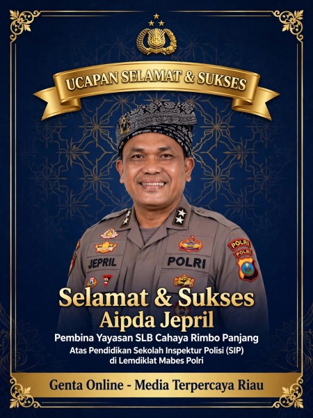  Aipda Jepril, Polisi yang Dekat dengan Masyarakat dan Peduli Pendidikan  