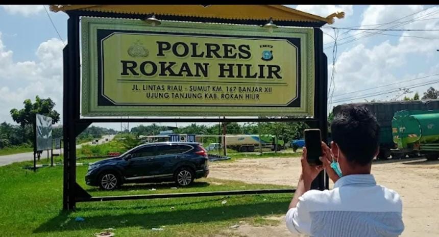 Polres Rokan Hilir Klarifikasi Dugaan Oknum Terlibat Ilegal Logging di Bangko