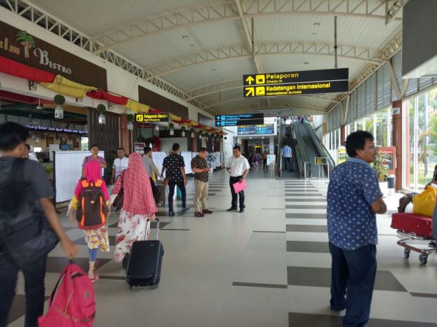 Bandara SSK II Pekanbaru sudah Terapkan Aturan Terbaru,Cukup Pakai Antigen dan Vaksin 2 Kalii
