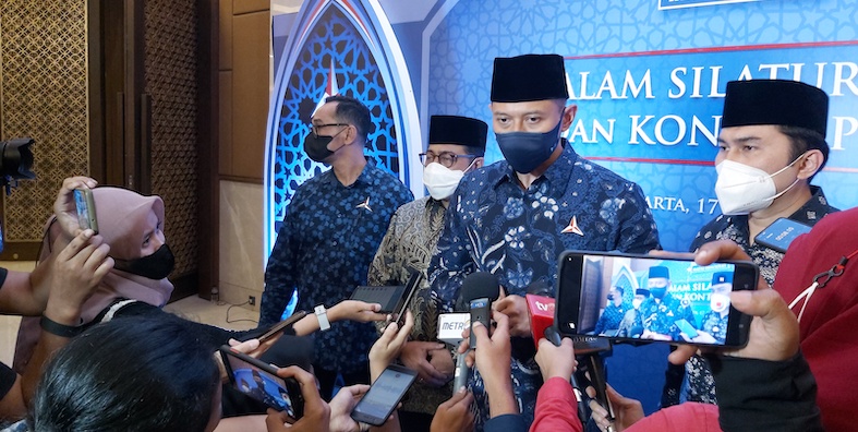 AHY Buka Kemungkinan Koalisi dengan Nasdem di Pilpres 2024 AHY Buka Kemungkinan Koalisi dengan Nasdem di Pilpres 2024i