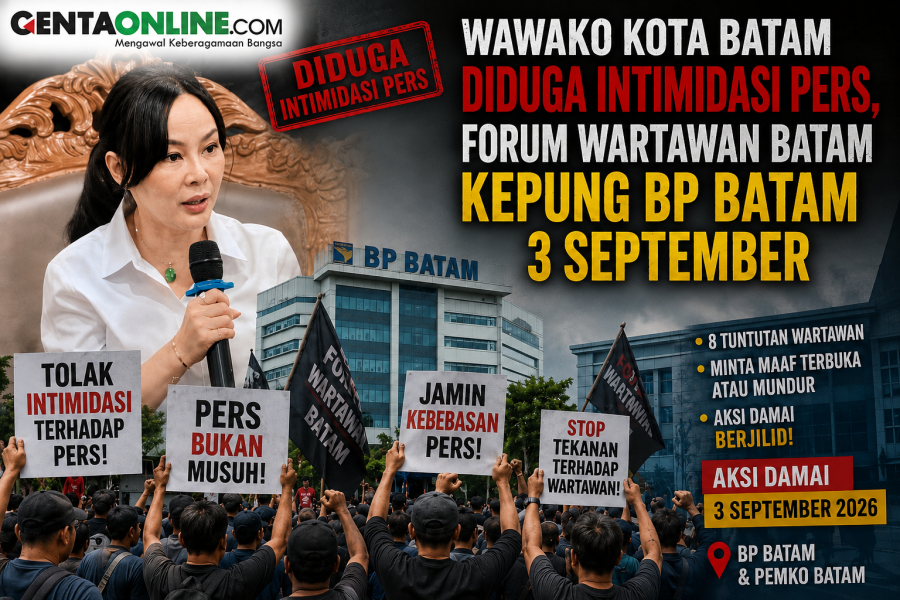 Polemik Pejabat Publik dan Insan Pers di Batam Memanas, Forum Wartawan Siapkan Aksi 3 Septemberi
