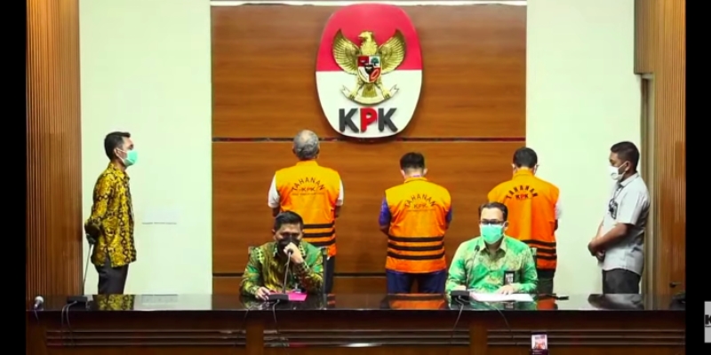 Rugikan Negara Rp 129 Miliar, KPK Tahan 3 Tersangka Baru Korupsi Proyek Jalan Lingkar Pulau Bengkali Rugikan Negara Rp 129 Miliar, KPK Tahan 3 Tersangka Baru Korupsi Proyek Jalan Lingkar Pulau Bengkalii