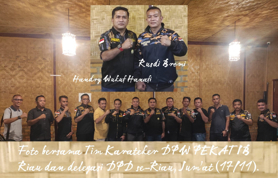 Rakor Persiapan Muswil IV DPW PEKAT IB Riau, Ketua DPD Pekanbaru Handry Wukuf Hanafi Nyatakan Siap Memimpin PEKAT IB Riau Rakor Persiapan Muswil IV DPW PEKAT IB Riau, Ketua DPD Pekanbaru Handry Wukuf Hanafi Nyatakan Siap Memimpin PEKAT IB Riaui