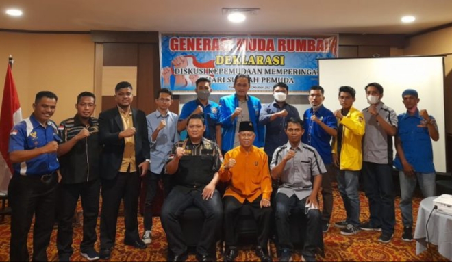 Bersama KNPI dan Pekat IB Riau, ini Kegiatan GMR Dimomen Sumpah Pemudai