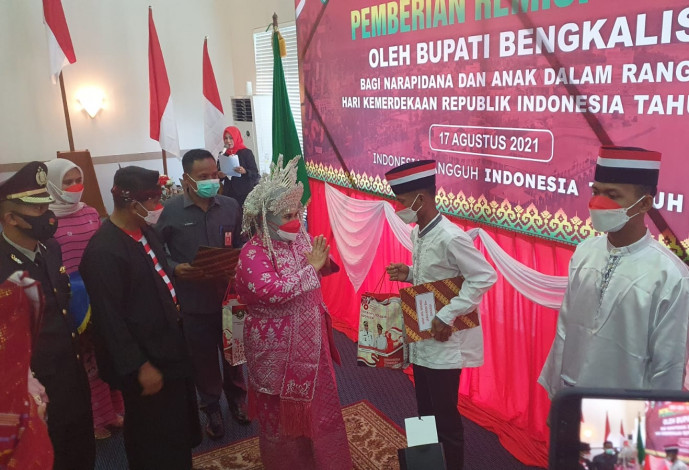 936 Warga Binaan Lapas Bengkalis Terima Remisi 936 Warga Binaan Lapas Bengkalis Terima Remisii