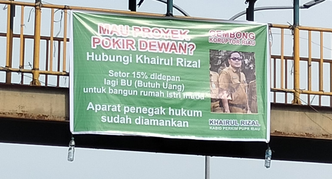 Kabid Perkim DPUPRPKPP Dituding Gembong Koruptor Riaui