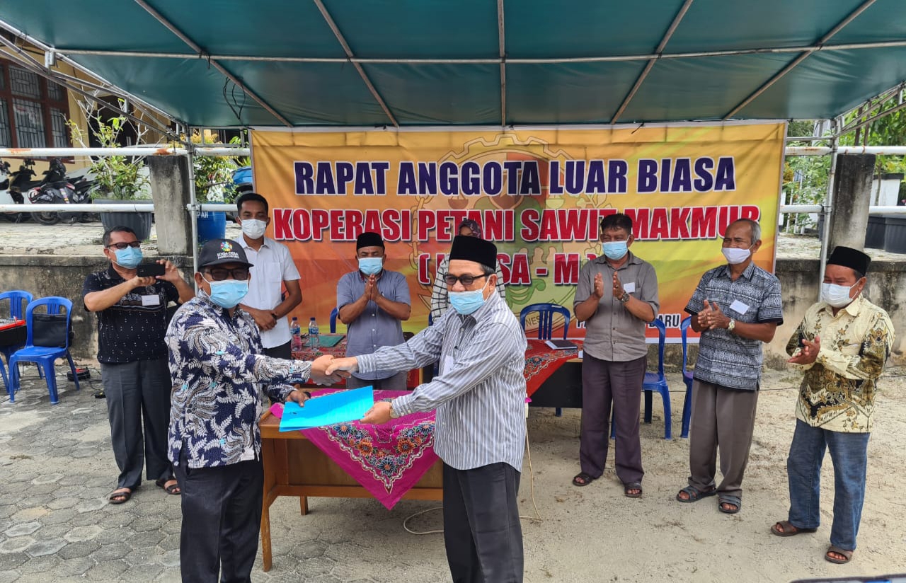 Rapat Luar Biasa, Tokoh Masyarakat Asli Pangkalan Baru H. Martius Akhirnya Terpilih Pimpin Kopsa-M Rapat Luar Biasa, Tokoh Masyarakat Asli Pangkalan Baru H. Martius Akhirnya Terpilih Pimpin Kopsa-Mi