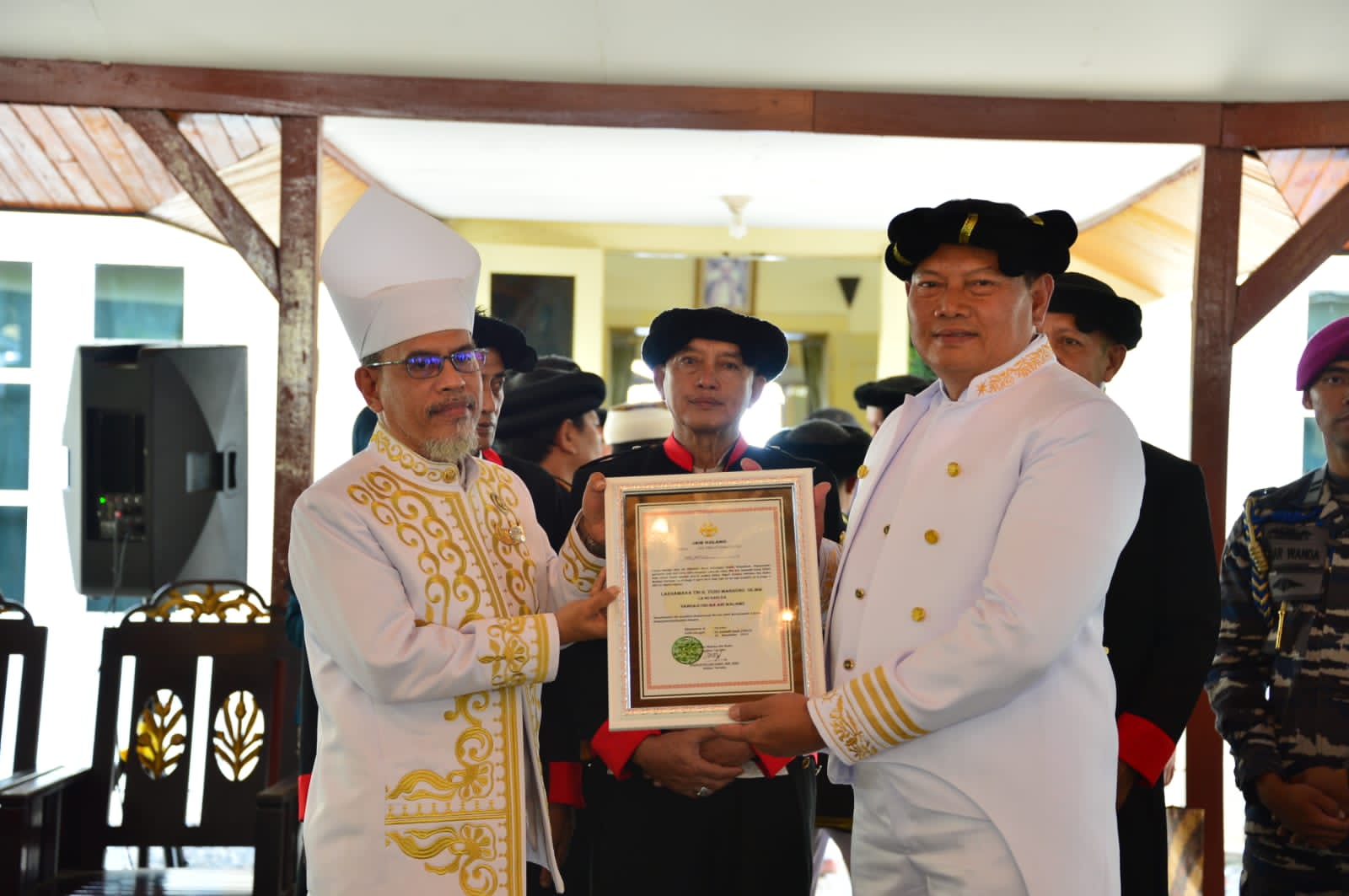 Laksamana Yudo Dianugerahi Gelar Penguasa Laut dari Sultan Ternate Laksamana Yudo Dianugerahi Gelar Penguasa Laut dari Sultan Ternate