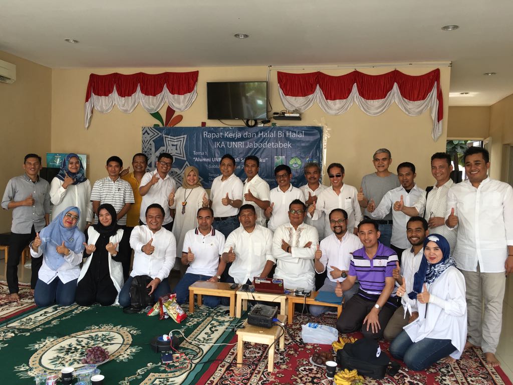 IKA UNRI Jabodetabek Gelar Halal Bihalal dan Rapat Kerja IKA UNRI Jabodetabek Gelar Halal Bihalal dan Rapat Kerjai