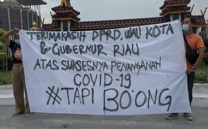 APR: Terima Kasih DPRD,Walikota dan Gubri Atas Suksesnya Penanganan Covid-19, #tapiboong!i