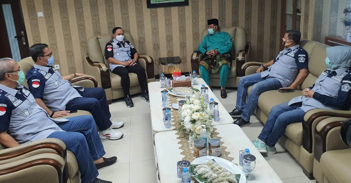 Bupati Suyatno Kunjungi Kakanwil Kumham Riau, Bahas Kondisi Lapas Terkini