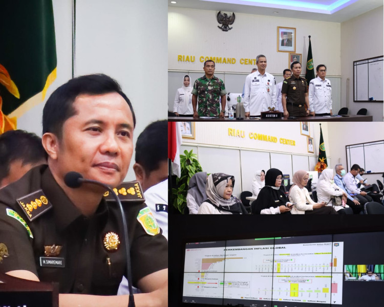 Asisten Intelijen Kejaksaan Tinggi Riau Hadiri Rapat Koordinasi Pengendalian Inflasi Tahun 2023 secara virtual Asisten Intelijen Kejaksaan Tinggi Riau Hadiri Rapat Koordinasi Pengendalian Inflasi Tahun 2023 secara virtuali