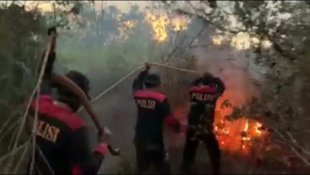 Polisi Bengkalis Terus Melakukan Penyelidikan Karhutla Polisi Bengkalis Terus Melakukan Penyelidikan Karhutlai