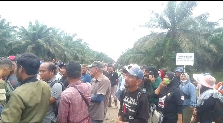 Masyarakat Kampung Buatan 1 Menuntut Kebijakan Tegas Pemerintah Terkait Tapal Batas Lahan, Diduga Pemerintah Tutup Matai