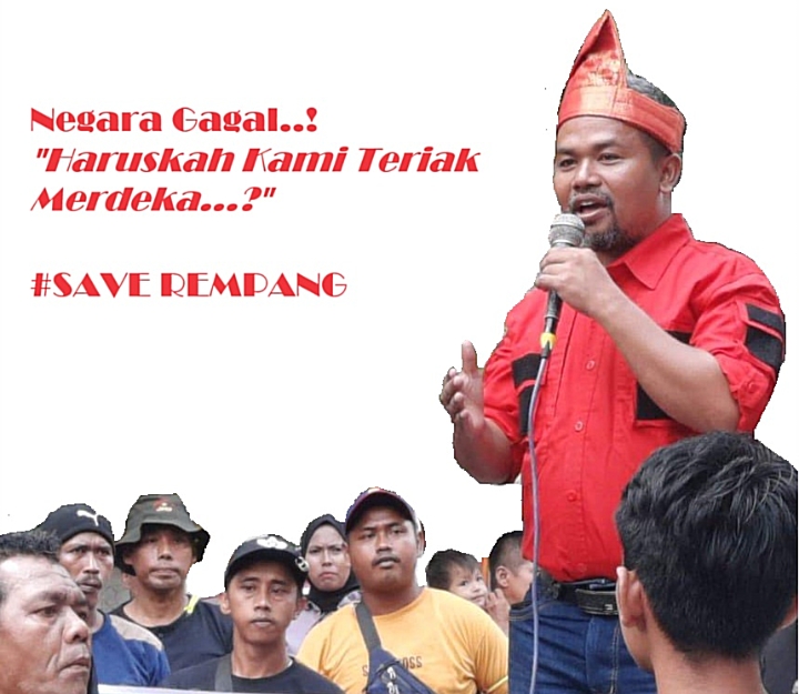 Presiden AMA Riau: Melayu Menggugat 'Kasus Rempang Berpotensi Pantik Kembali Isu Riau Merdeka' Presiden AMA Riau: Melayu Menggugat 'Kasus Rempang Berpotensi Pantik Kembali Isu Riau Merdeka'i