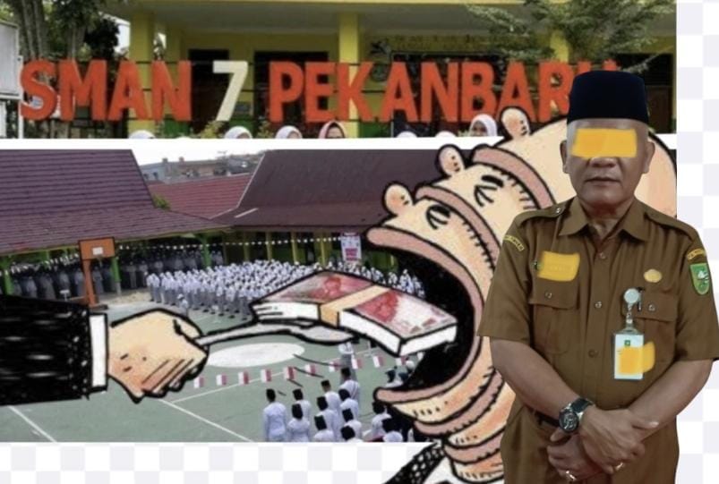Dugaan KKN Dana BOS 2024 di SMAN 7 Pekanbaru, Kepsek Amri M.Pd Diminta Segera Diauditi