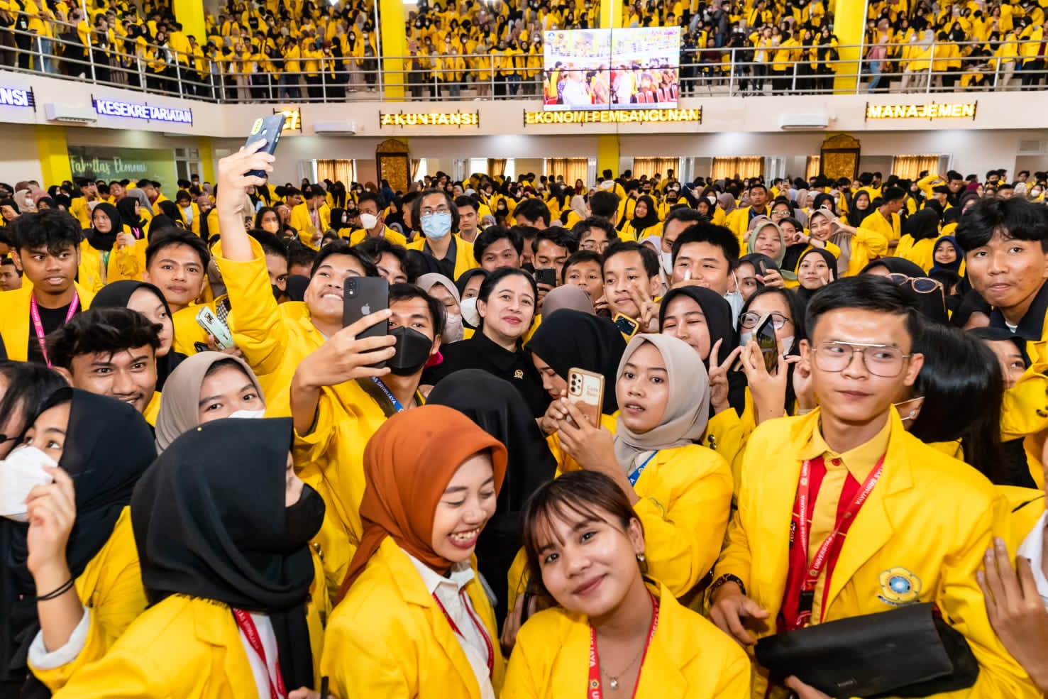 Puan Ajak Mahasiswa Unsri Jadikan Rasa Cinta Tanah Air Sebagai Dedication of Life*