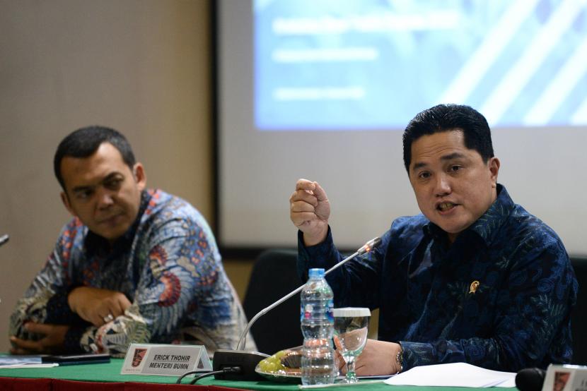 Erick Ungkap Alasan Banyak Korupsi di BUMN Erick Ungkap Alasan Banyak Korupsi di BUMNi