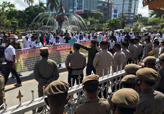 FK RT/RW se-Kota Pekanbaru Demo, Ini Tuntutannyai