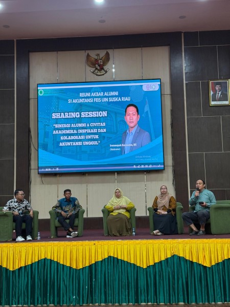 Bangkitkan Rasa Cinta Almamater, Alumni Akuntansi Gelar Dialog Interaktif dengan Fakultas Ekonomi dan Ilmu Sosial UIN SUSKA RIAUi