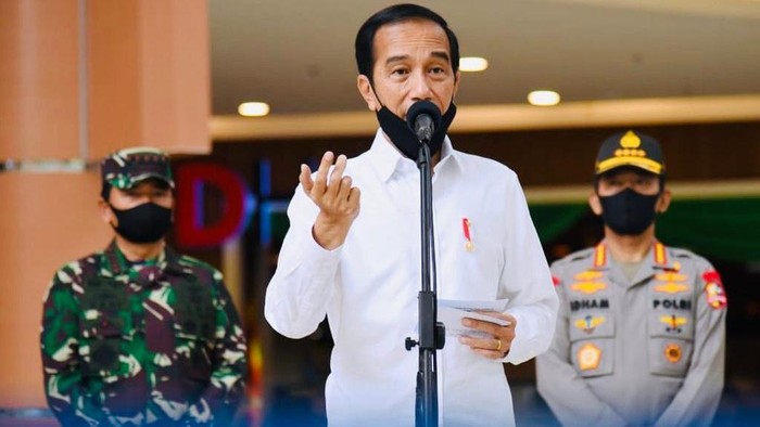 Kasus Positif Harian Capai 2.657, Jokowi: Ini Sudah Lampu Merah Kasus Positif Harian Capai 2.657, Jokowi: Ini Sudah Lampu Merahi