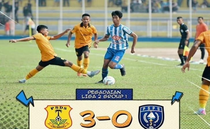PSPS Riau Dibantai PSDS Deli Serdang 3-0 PSPS Riau Dibantai PSDS Deli Serdang 3-0i