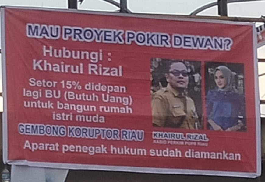 Mau Proyek Pokir Dewan, Hubungi Khairul Rizal, Gembong Koruptor Riaui