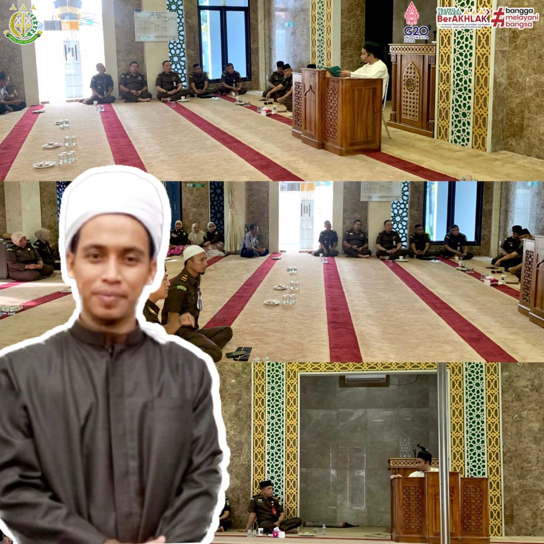 PENGAJIAN RUTIN KEJAKSAAN TINGGI RIAU OLEH UST. SYAIKH MAULANA HUSEN AL MUQRI BIN ISMAIL PENGAJIAN RUTIN KEJAKSAAN TINGGI RIAU OLEH UST. SYAIKH MAULANA HUSEN AL MUQRI BIN ISMAILi