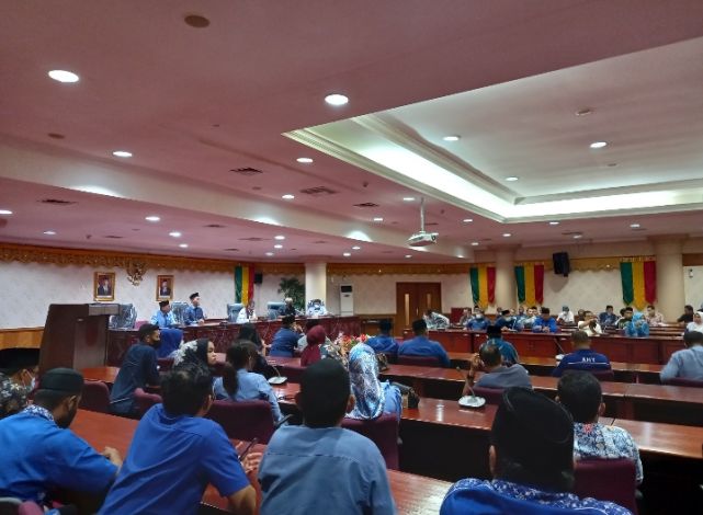 Kunjungi Provinsi Riau, Fraksi Demokrat DPR RI Tegaskan Tolak Penundaan Pemilui
