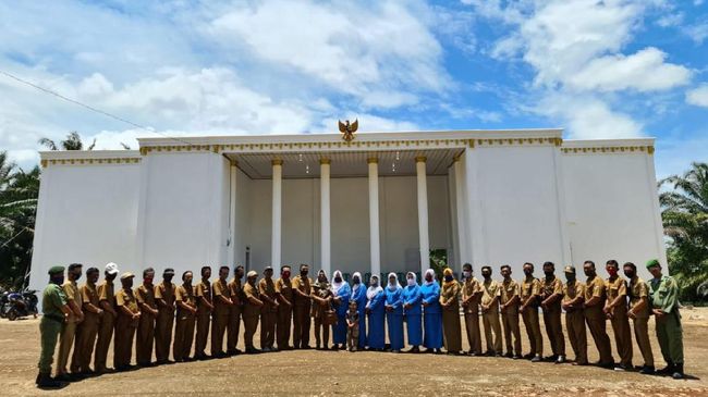 Viral Kantor Desa Mirip Istana Merdeka Viral Kantor Desa Mirip Istana Merdekai
