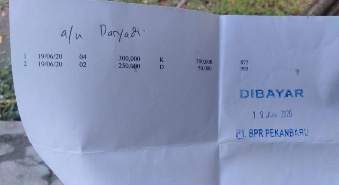 Warga Pertanyakan Bantuan Pemprov Riau Diterima Cuma Rp250 Ribu