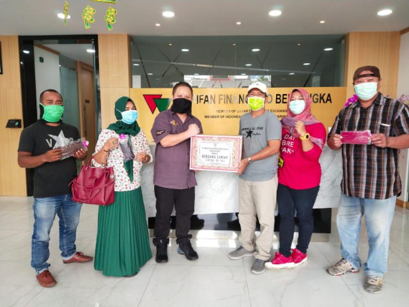 Peduli Wartawan, PT RFB Cabang Pekanbaru Bagikan Sembako Peduli Wartawan, PT RFB Cabang Pekanbaru Bagikan Sembakoi