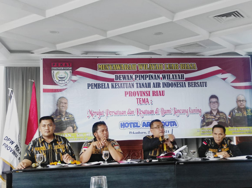 Muswillub DPW PEKAT IB Riau, Yose Saputra Akan Pimpin Sisa Periode Jabatan 4 Tahun ke Depan Muswillub DPW PEKAT IB Riau, Yose Saputra Akan Pimpin Sisa Periode Jabatan 4 Tahun ke Depani