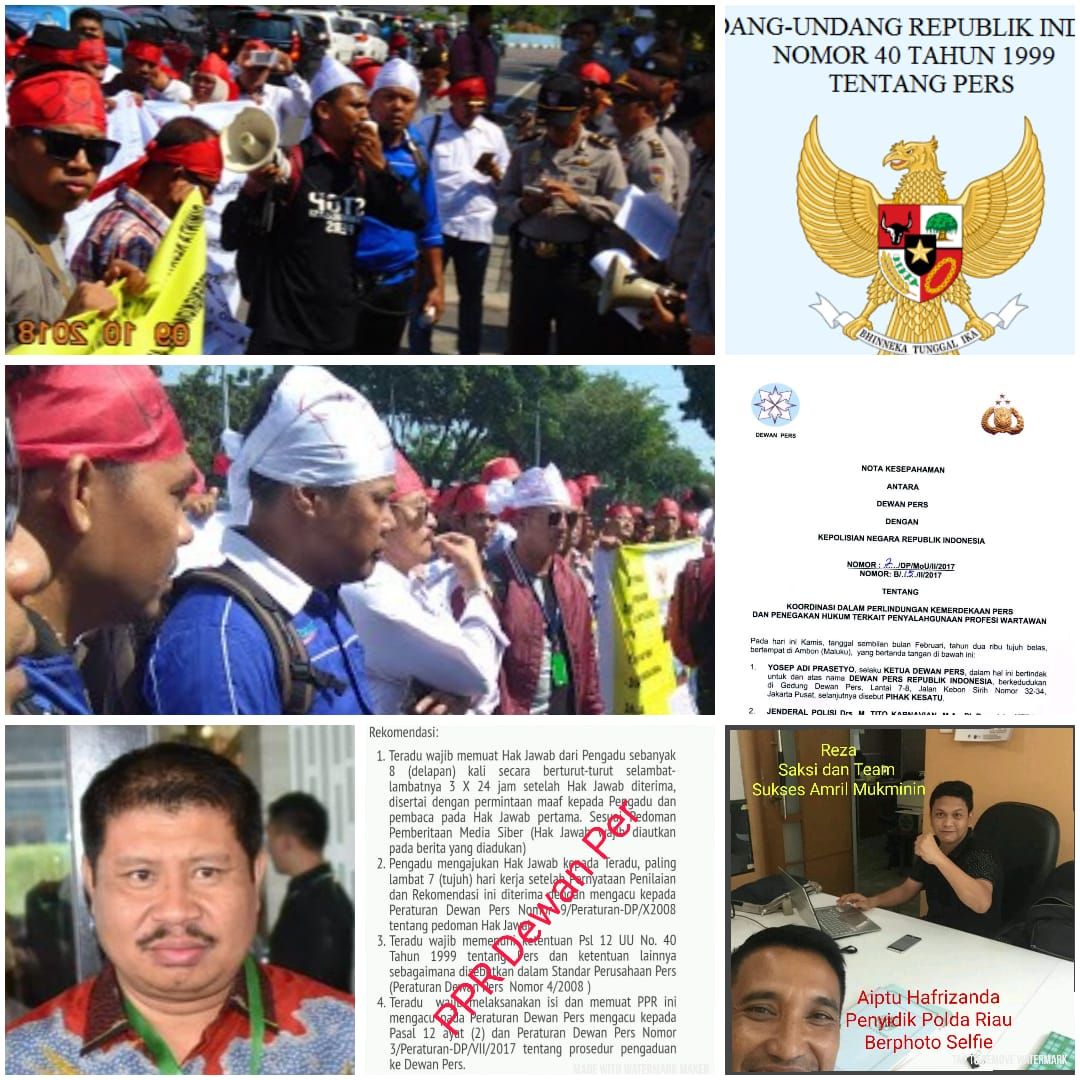 Diduga Wartawan Bengkalis Dikriminalisasi Bupati, SPI Jilid II Siap Turun ke Jalan Diduga Wartawan Bengkalis Dikriminalisasi Bupati, SPI Jilid II Siap Turun ke Jalani