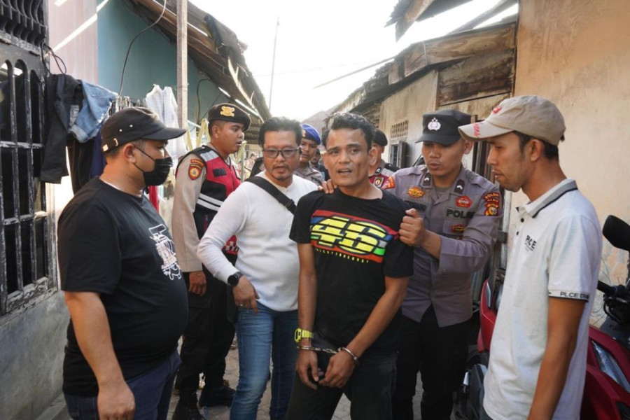 9 Orang Diamakan Polda Riau Dalam Operasi di 'Kampung Narkoba'i