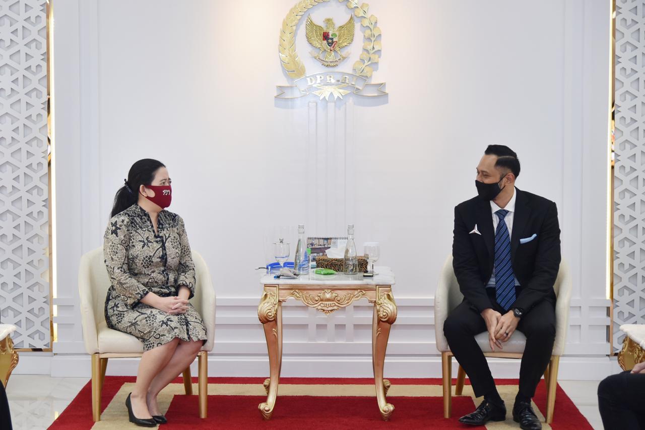 Pengamat Nilai Pertemuan AHY-Puan Positif Pengamat Nilai Pertemuan AHY-Puan Positifi